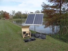 Solar Aeration Install